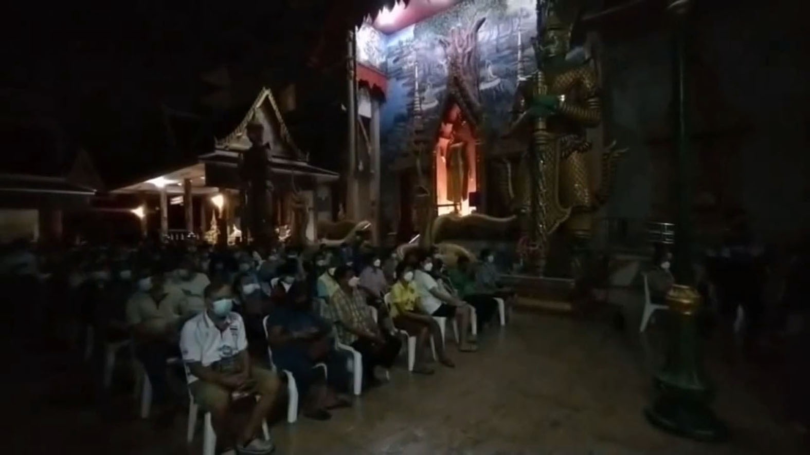 ฉีดวัคซีนวัดบางพลีใหญ่กลาง