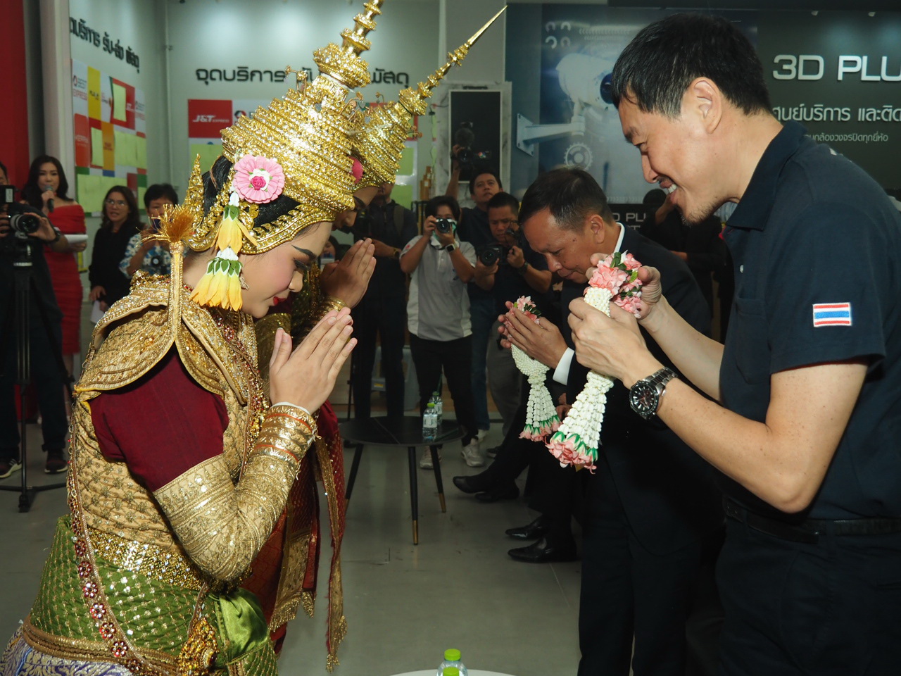 พ่อเมืองปากน้ำประธานเปิดไทวัสดุสาขาสมุทรปราการอย่างเป็นทางการ