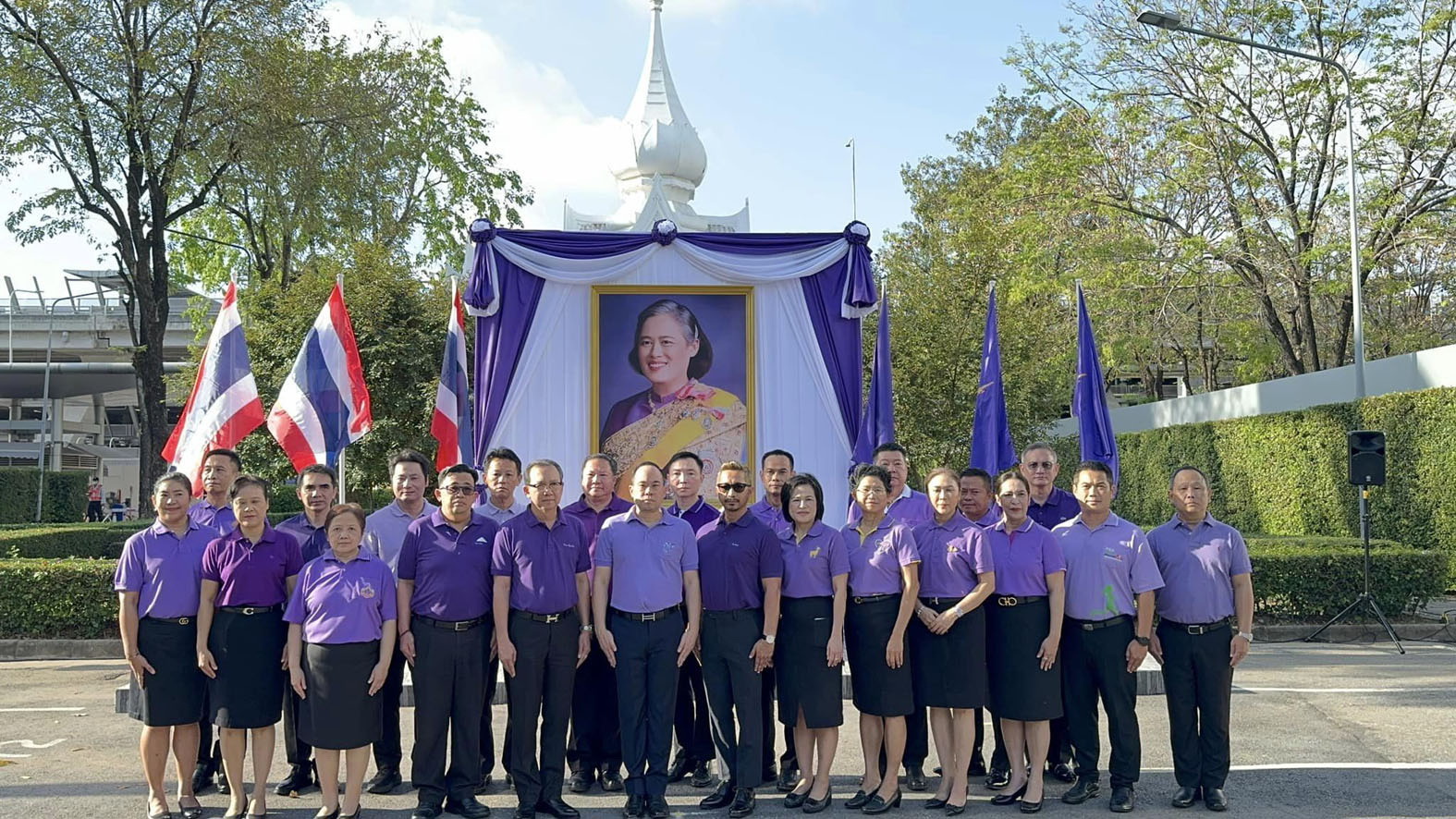 ท่าอากาศยานสุวรรณภูมิร่วมแสดงพลังความจงรักภักดีและสำนึกในพระมหากรุณาธิคุณ สมเด็จพระกนิษฐาธิราชเจ้า กรมสมเด็จพระเทพรัตนราชสุดาฯ สยามบรมราชกุมารี