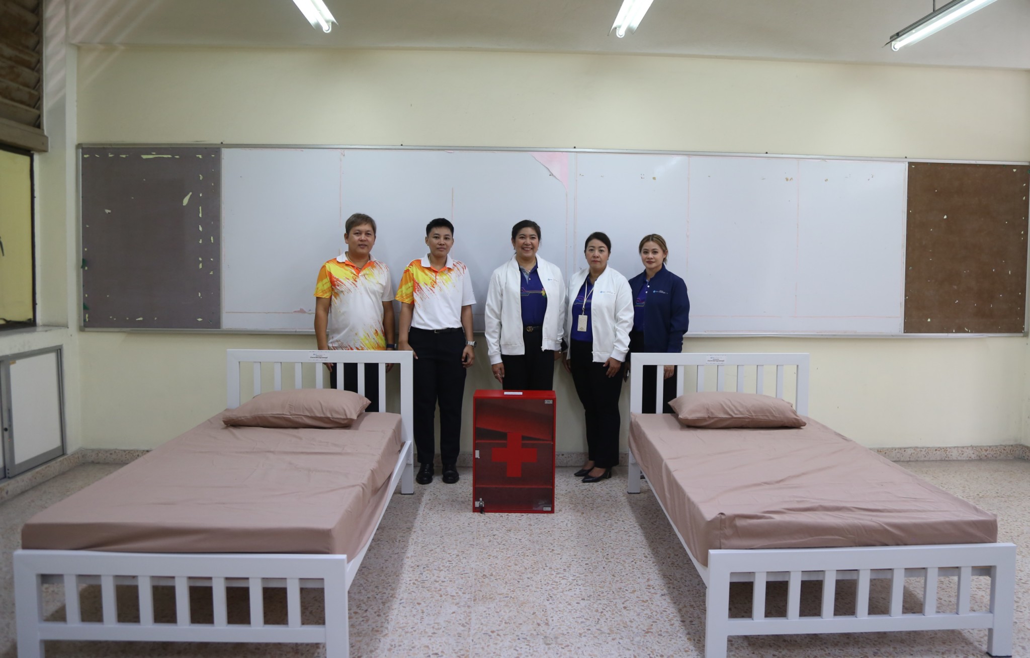 ท่าอากาศยานสุวรรณภูมิจัดโครงการ AOT พี่อาสา กิจกรรม First Aid ปลอดภัยเรื่องใกล้ตัว