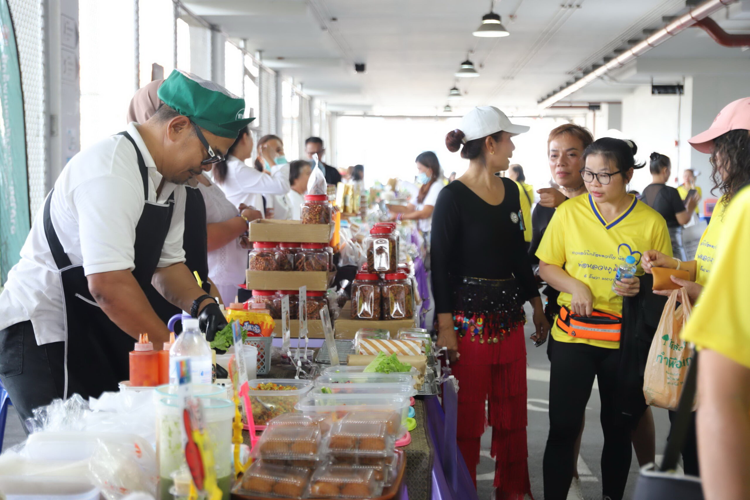 สำนักงานอุตสาหกรรมจังหวัดสมุทรปราการ ร่วมกับเทศบาลตำบลบางปู และบริษัท สยามยีเอสแบตเตอรี่ จำกัด จัดงานมหกรรมสุขภาพ Healthy GS Fair “ชาวแอโรบิกร้อยดวงใจ น้อมถวาย พ่อภูมิพล”