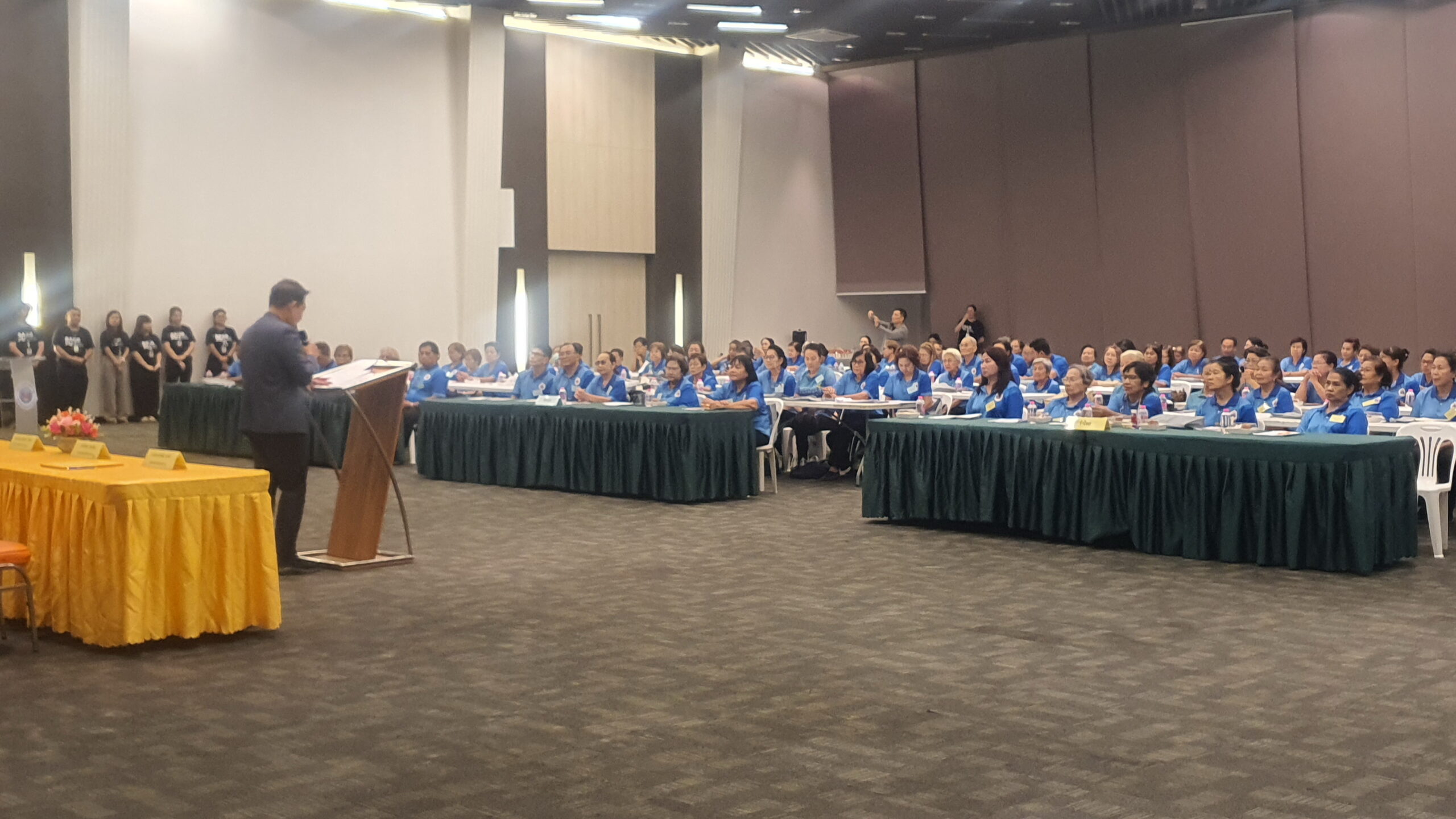 เทศบาลตำบลบางปู จัดโครงการพัฒนาคุณภาพชีวิตผู้สูงอายุในชุมชน