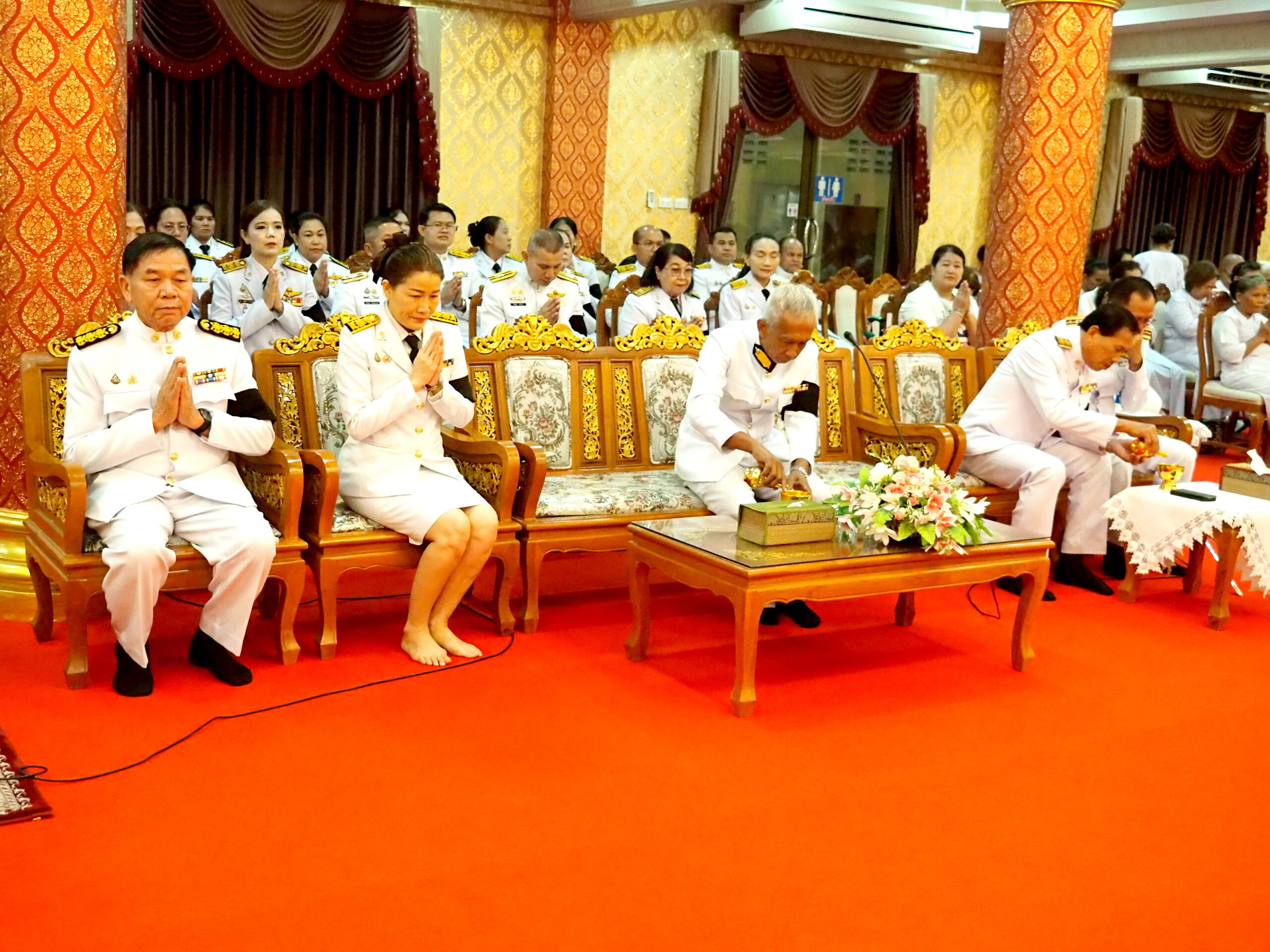 วัดบางพลีใหญ่กลาง จัดพิธีบำเพ็ญพระกุศลปัญญาสมวาร (50 วัน) ถวายเป็นพระกุศลแด่ สมเด็จพระเจ้าลูกเธอ เจ้าฟ้าพัชรกิติยาภา