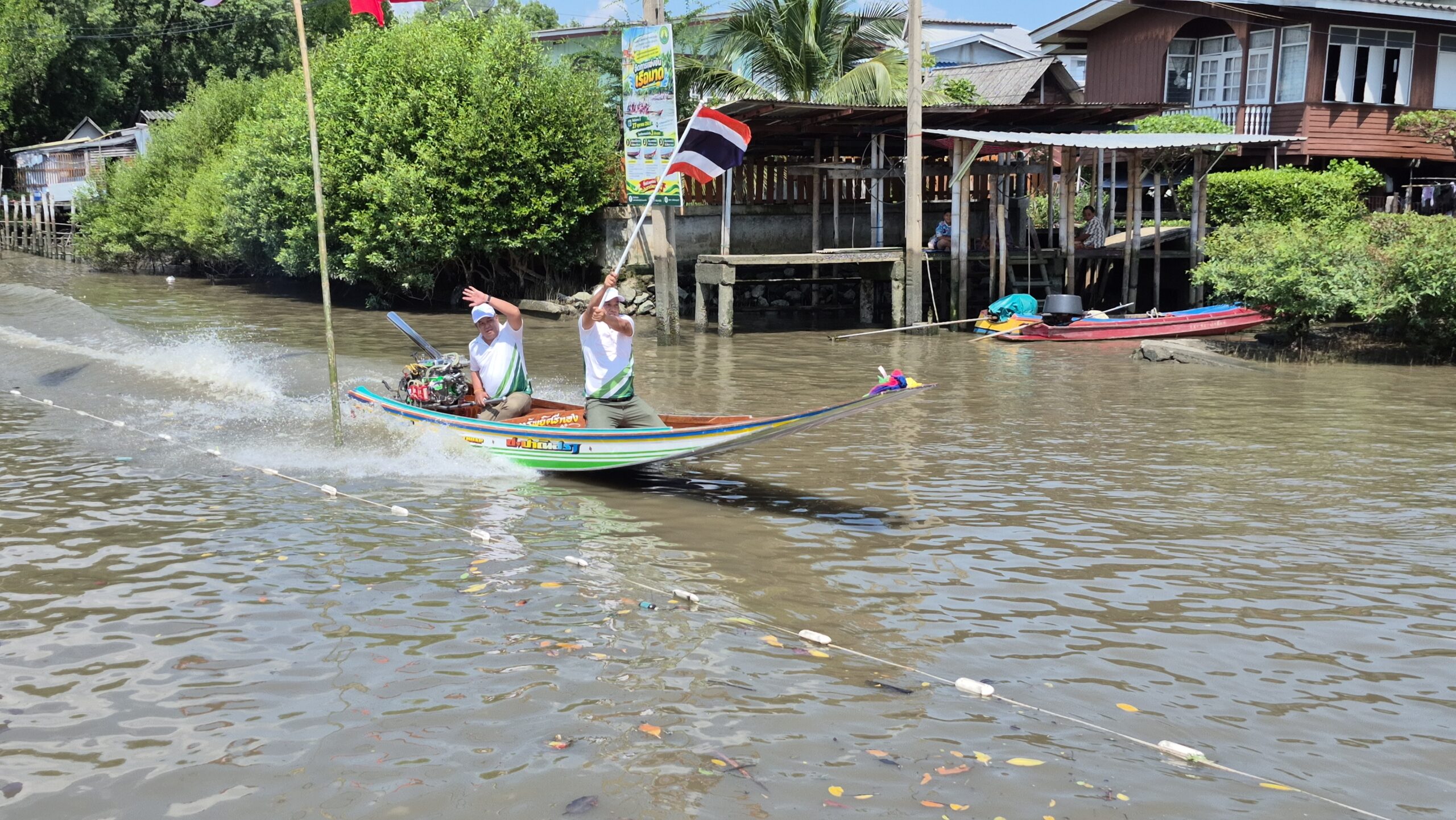 อบต.นาเกลือร่วมกับวัดสาขลาและชาวชุมชนบ้านสาขลา จัดการแข่งขันเรือมาดในเทศกาลวันออกพรรษาประจำปี 2569